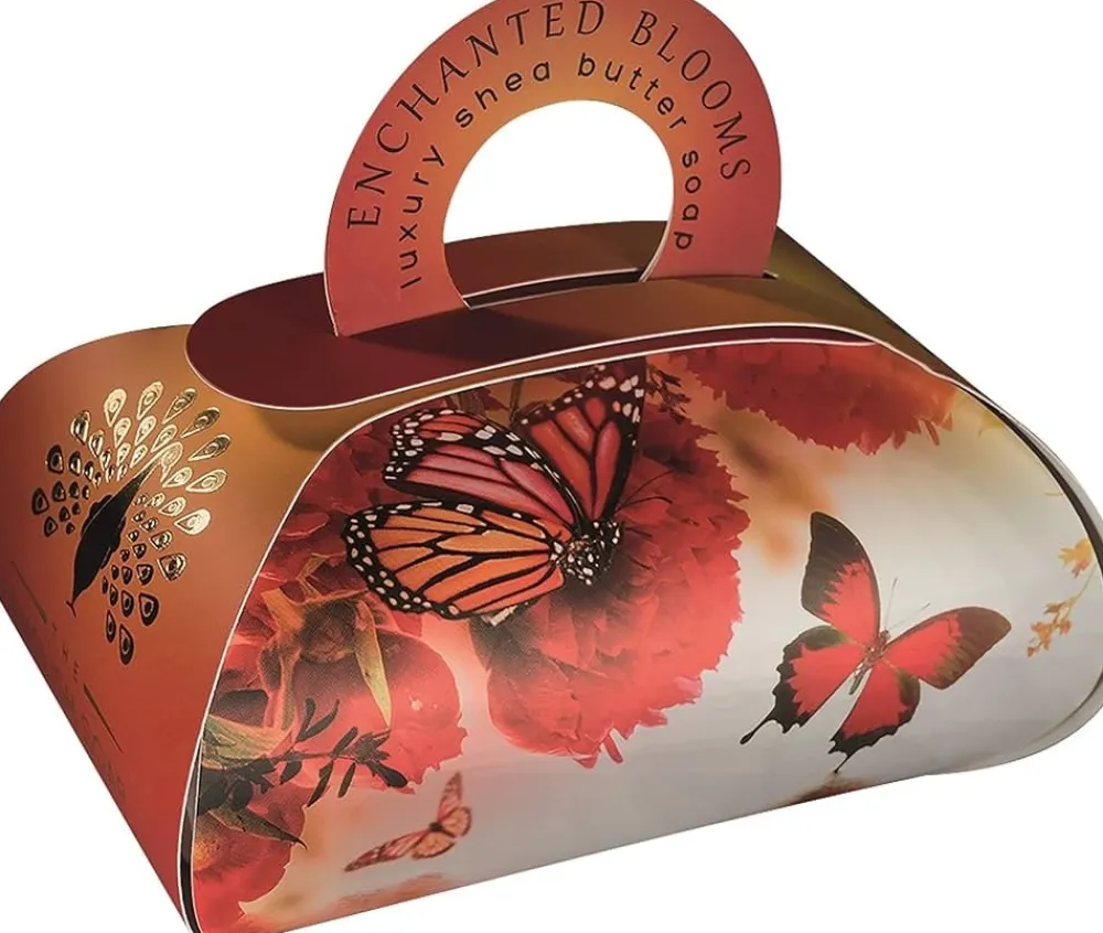 English Soap Co. Enchanted Blooms Shea Butter Bar Soap- Bar Soaps