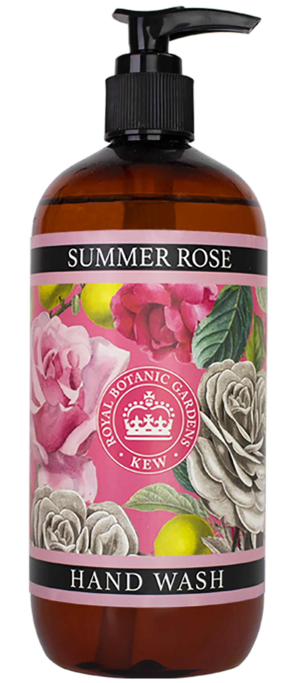 English Soap Co. Kew Gardens Summer Rose Hand Wash 500mL- Liquid Hand Soap
