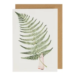 Fabulous Ferns 3 Greeting Card- Greeting Cards