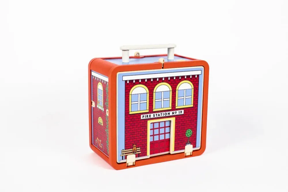 Firehouse Suitcase- Toys