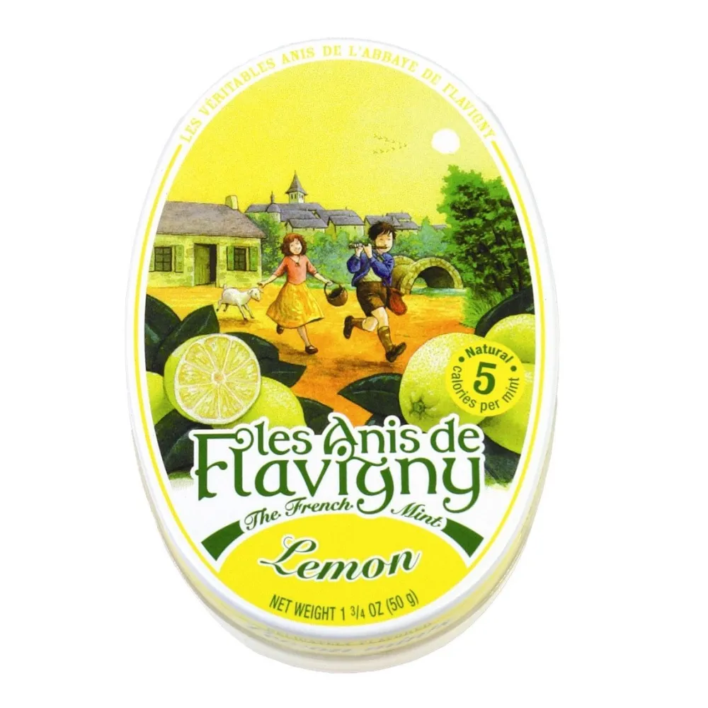 Flavigny Lemon Tin- Sweets