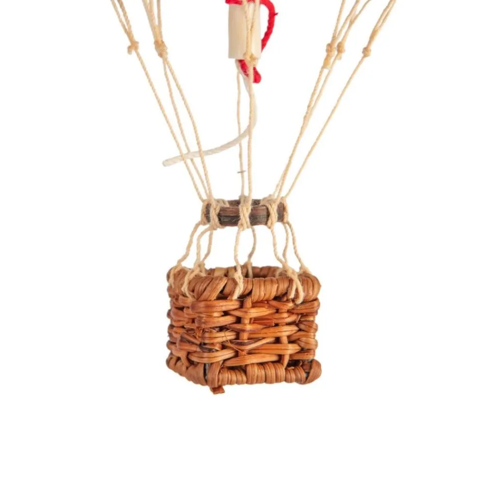 Floating The Skies Red Hearts Hot Air Balloon- Home Accents