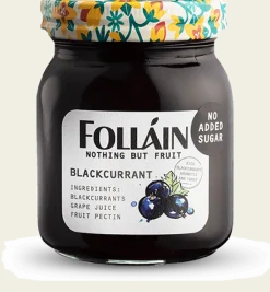 Follain Folláin Nothing But Fruit Blackcurrant Jam- Jams & Marmalade