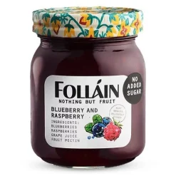Follain Folláin Nothing But Fruit Blueberry & Raspberry Jam- Jams & Marmalade