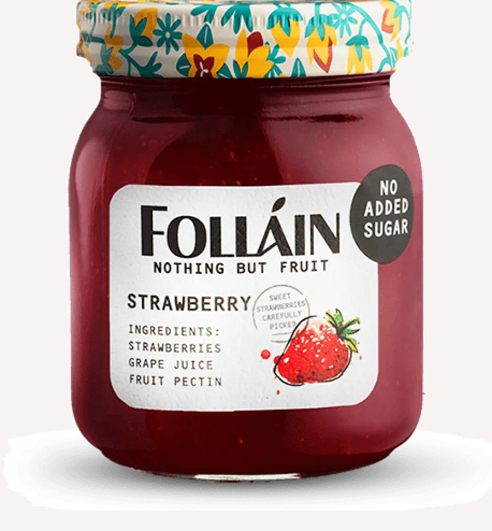 Follain Folláin Nothing But Fruit Strawberry Jam- Jams & Marmalade