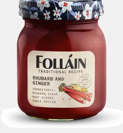 Follain Folláin Rhubarb & Ginger Jam- Jams & Marmalade