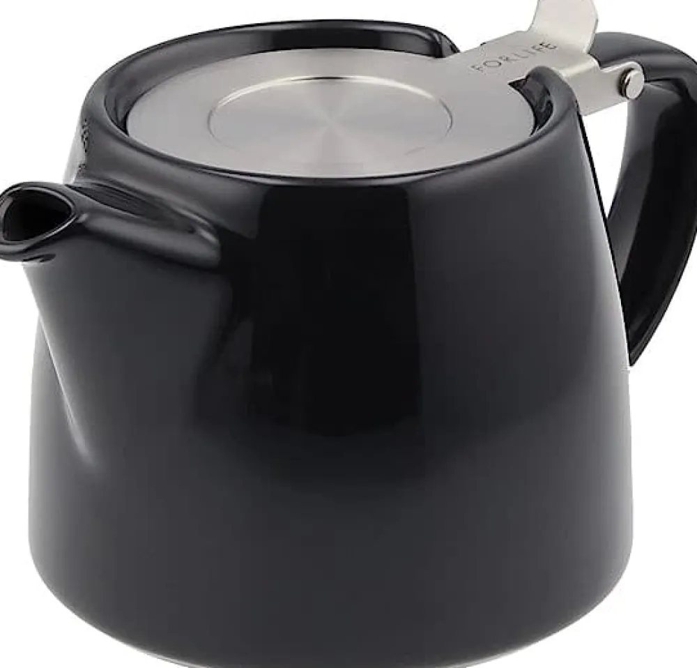 Forlife Stump Teapot (Black/Graphite)- Teapots