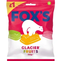 Fox's Glacier Fruits 100g- Sweets