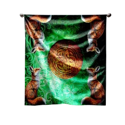 Fox Silk Heritage Collection Scarf- Scarves & Wraps