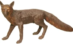 Frith Sculpture Fox Walking Sculpture- Home Accents|Frith Sculpture