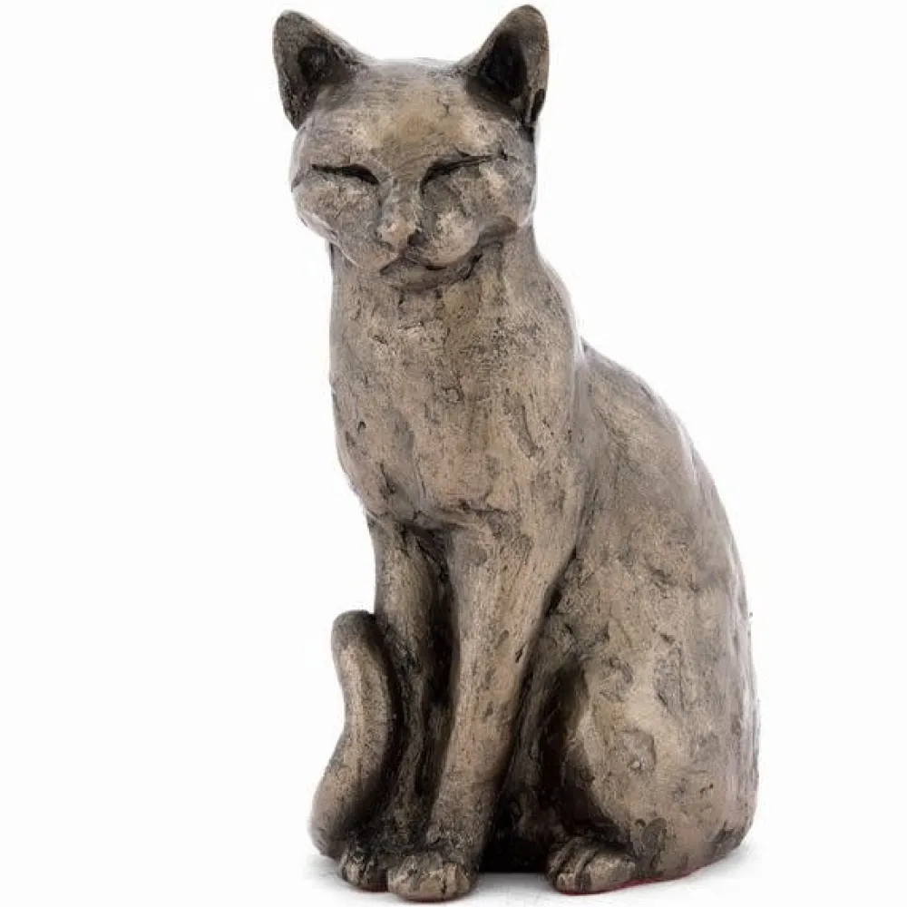 Frith Sculpture Frith Willard Cat Sitting Sculpture- Home Accents|Frith Sculpture