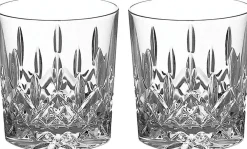 Galway Crystal Longford Double Old Fashioned Pair- Galway Crystal|Glasses & Steins