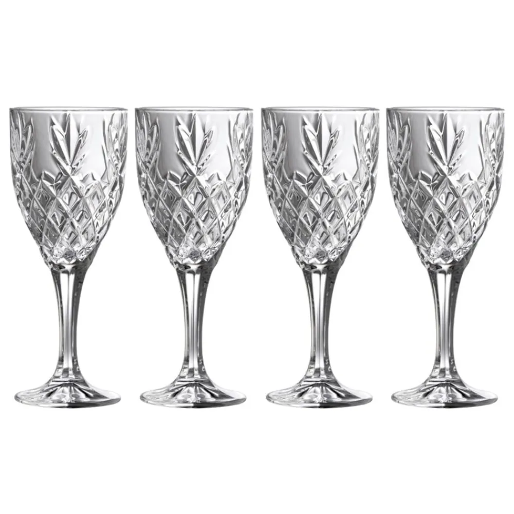 Galway Crystal Renmore Goblets- Galway Crystal|Glasses & Steins