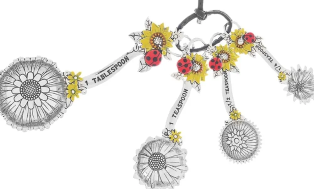 GANZ Ladybugs Measuring Spoon Set- Kitchen Tools