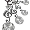 GANZ Treble Clef Microphone Measuring Spoons- Kitchen Tools