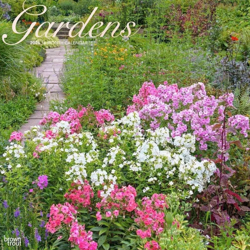 Gardens 2026 Wall Calendar- Calendars