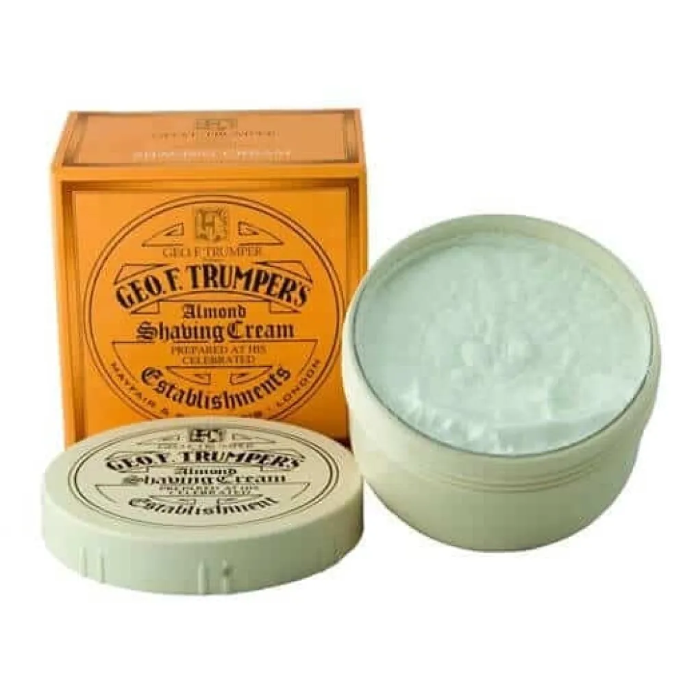 Geo. F. Trumper Almond Shaving Cream Pot- Shaving Soaps & Cream