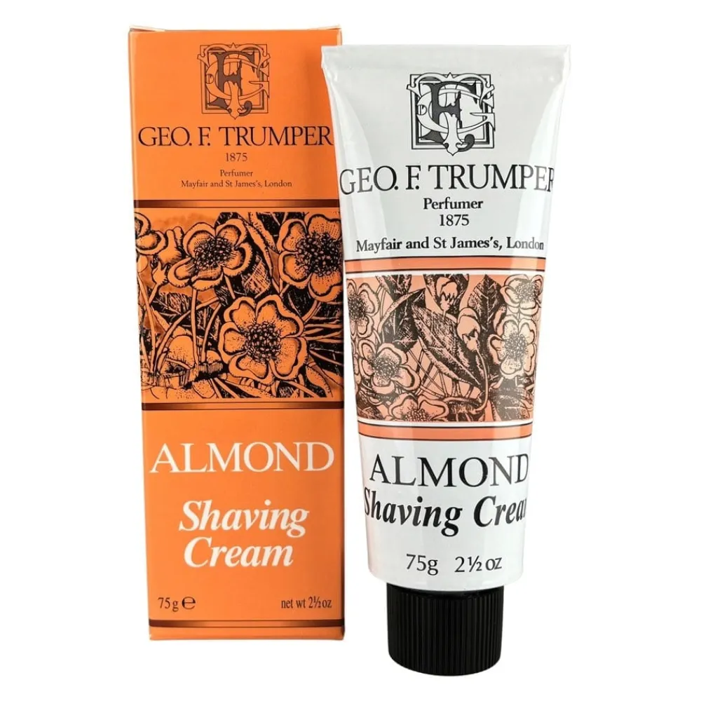 Geo. F. Trumper Almond Shaving Cream Tube- Shaving Soaps & Cream