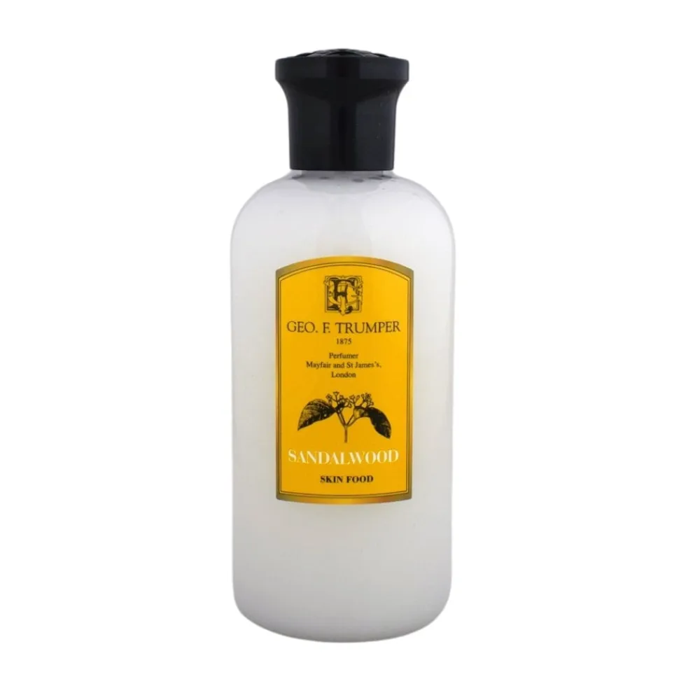 Geo. F. Trumper Sandalwood Skin Food 200ml- Pre-Shave & Post-Shave