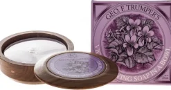Geo. F. Trumper Violet Shaving Soap in Wooden Bowl- Shaving Soaps & Cream