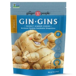 Gin Gins Peanut Ginger Candy- Sweets