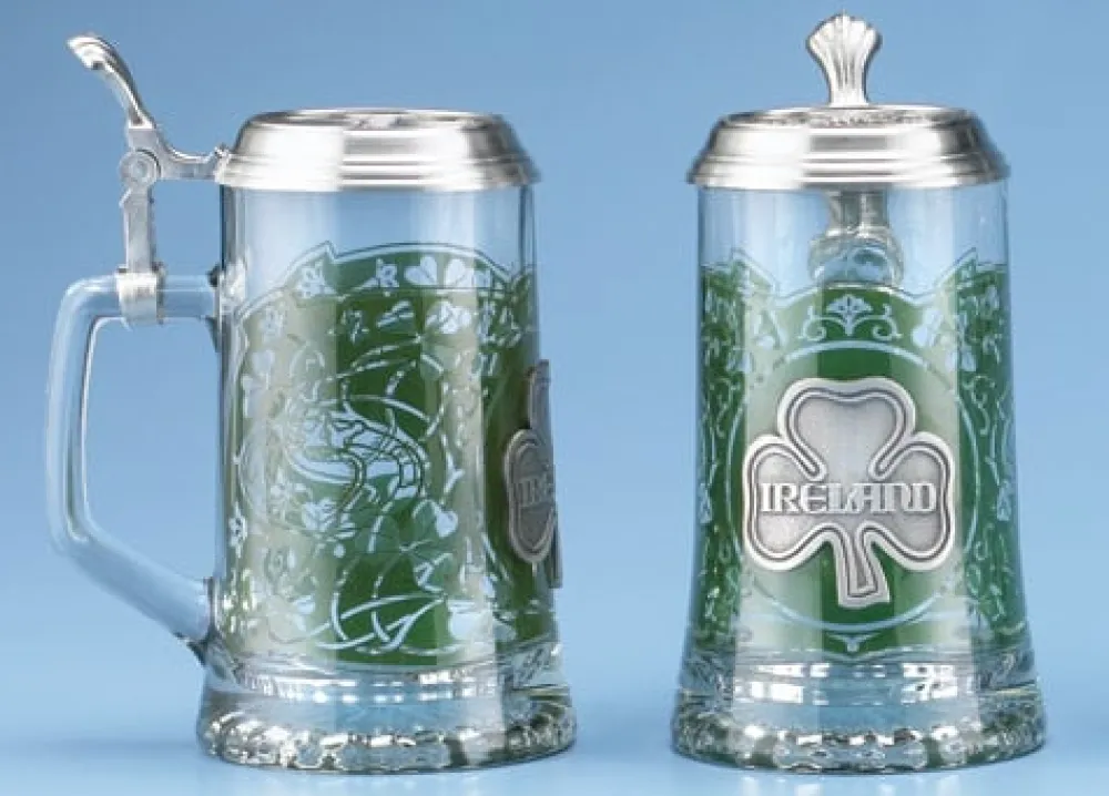 Glass Ireland Stein- Pewter Gifts & Jewelry|Glasses & Steins