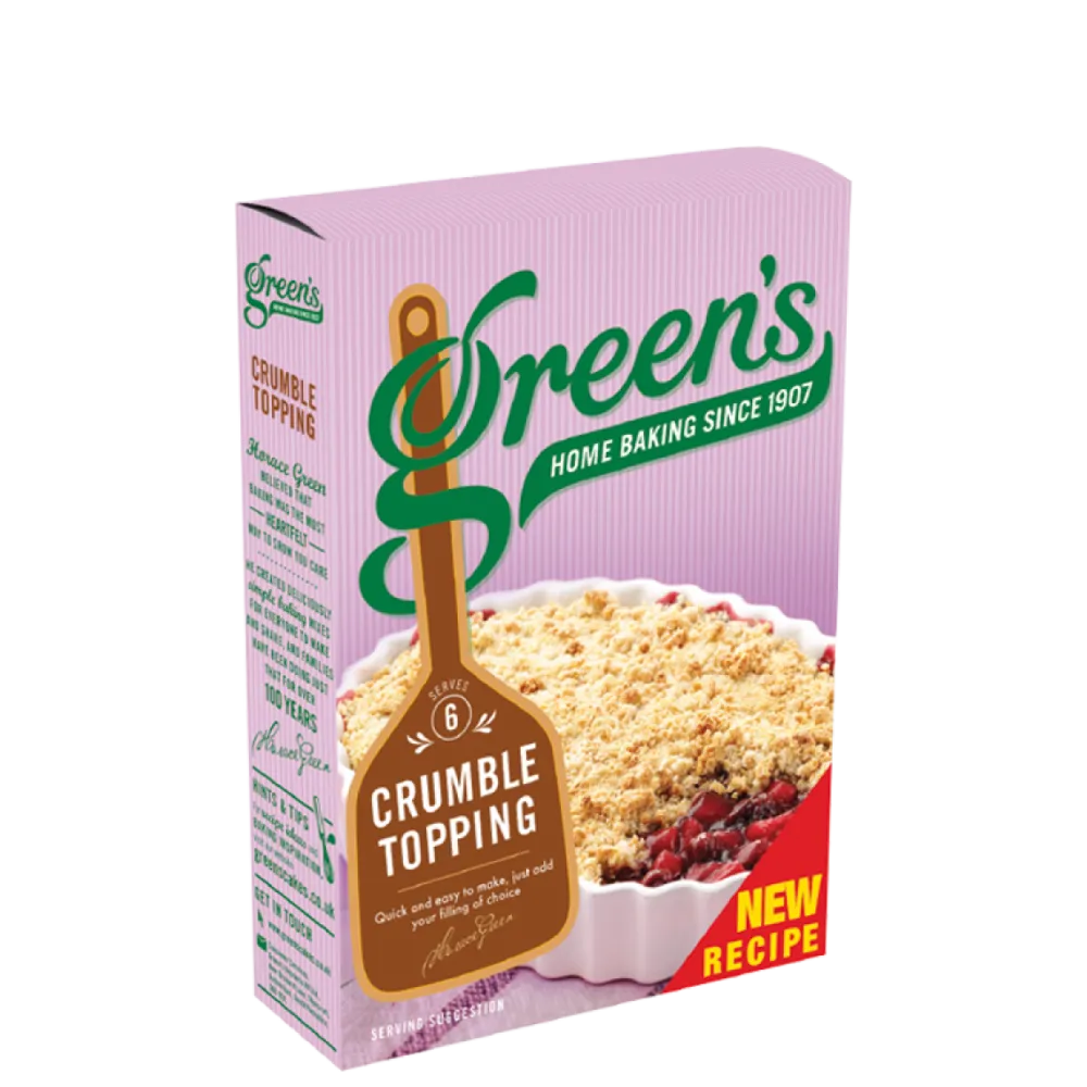 Green's Crumble Topping Mix- Desserts & Baking