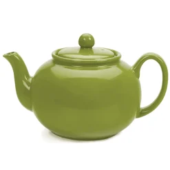 Green Stoneware Teapot- Teapots
