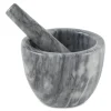 Grey Marble Mortar & Pestle- Kitchen Tools