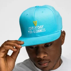 Guinness Blue Flat Brim Baseball Cap- Hats