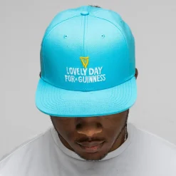 Guinness Blue Flat Brim Baseball Cap- Hats