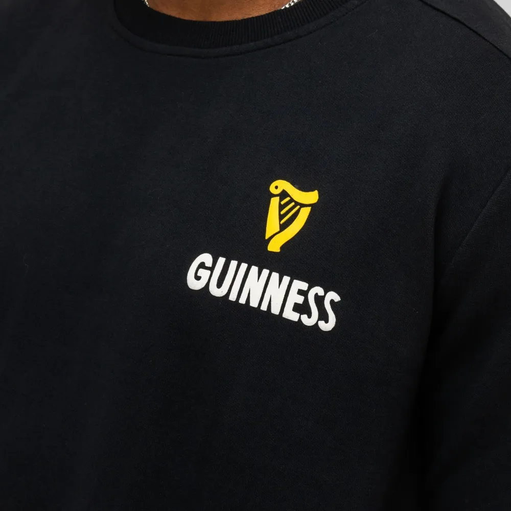 Guinness "Lovely Day" Black Longsleeve Sweatshirt- Shirts & Sweaters|Cultural Icons