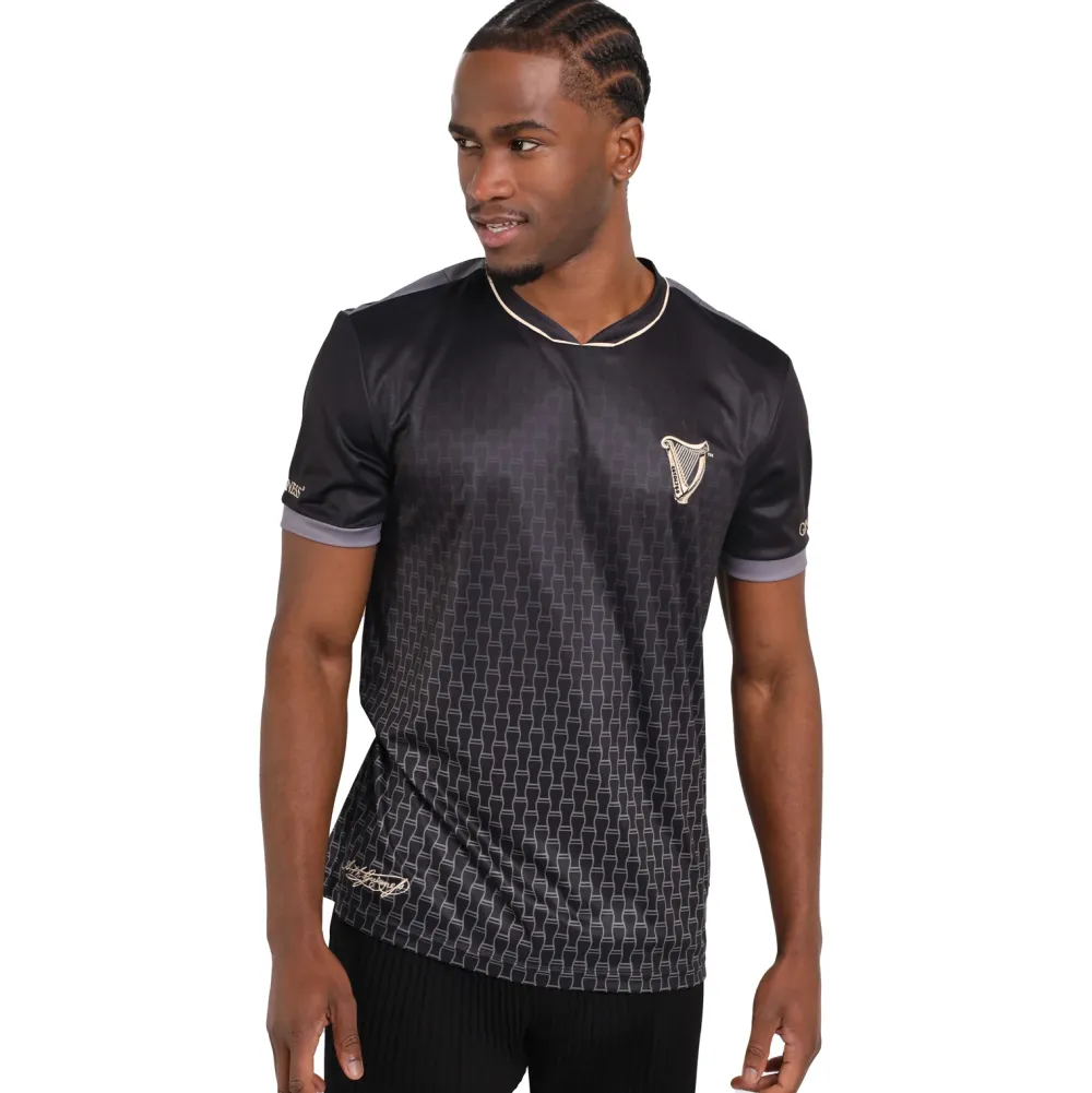 Guinness Pint Gradient Soccer Jersey- Shirts & Sweaters|Cultural Icons
