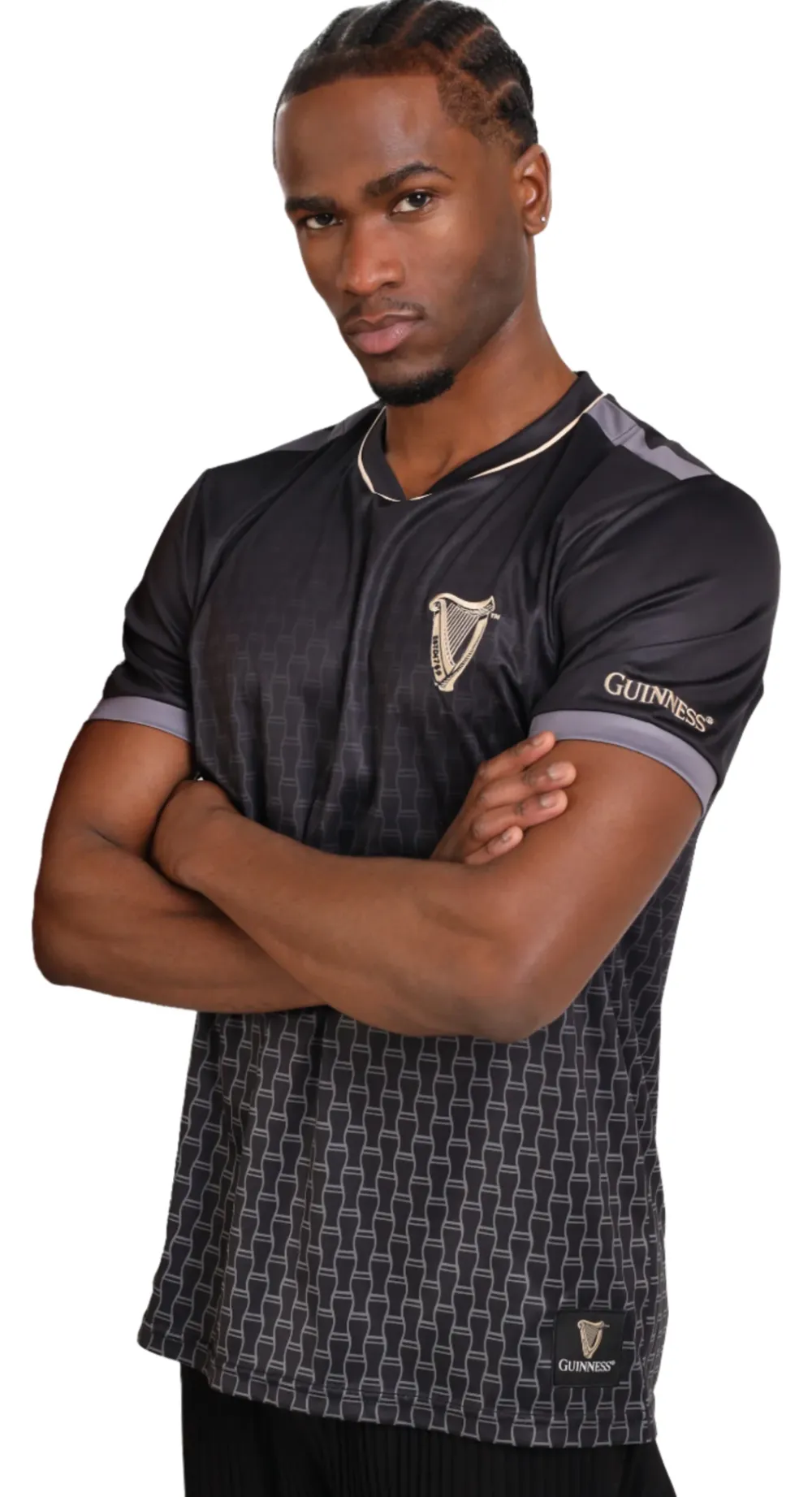 Guinness Pint Gradient Soccer Jersey- Shirts & Sweaters|Cultural Icons