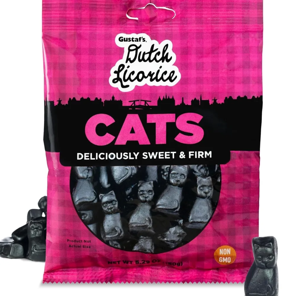 Gustaf's Dutch Licorice Cats- Sweets