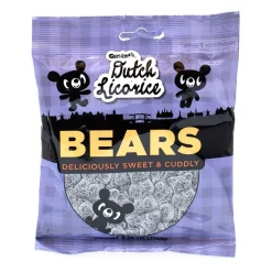 Gustaf's Dutch Sugared Licorice Bears- Sweets