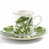 Halcyon Days Al Fresco Coffee Cup & Saucer- Halcyon Days China|Halcyon Days
