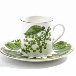 Halcyon Days Al Fresco Coffee Cup & Saucer- Halcyon Days China|Halcyon Days