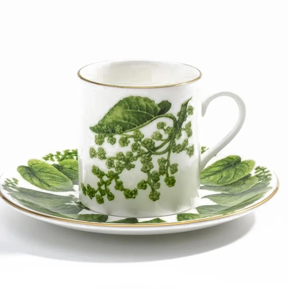 Halcyon Days Al Fresco Coffee Cup & Saucer- Halcyon Days China|Halcyon Days