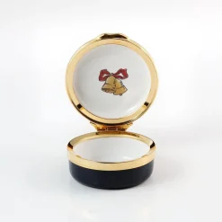 Halcyon Days Cherub Singing Enamel Box- Home Accents|Halcyon Days Enamels