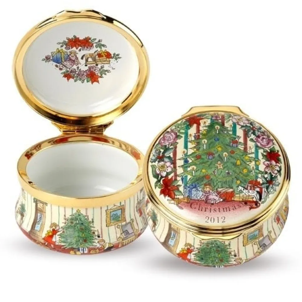 Halcyon Days Christmas Box 2012- Halcyon Days Enamels