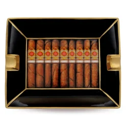 Halcyon Days Cigars Print Ashtray- Home Accents|Halcyon Days China