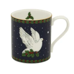 Halcyon Days Dove of Peace Mug- Halcyon Days China|Halcyon Days