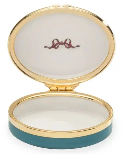 Halcyon Days Happiness is Being Married Enamel Box- Halcyon Days Enamels