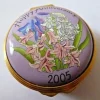 Halcyon Days Happy Anniversary 2005 Trinket Box- Halcyon Days Enamels