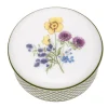 Halcyon Days Highgrove Wildflower Round Trinket Box- Halcyon Days China
