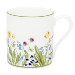 Halcyon Days Highgrove Wildflower Mug- King Charles Iii|Halcyon Days China