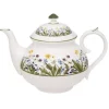 Halcyon Days Highgrove Wildflower Teapot- King Charles Iii|Halcyon Days China