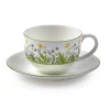 Halcyon Days Highgrove Wildflower Teacup & Saucer- King Charles Iii|Halcyon Days China