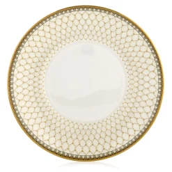 Halcyon Days Ivory Antler Trellis Teacup & Saucer- Halcyon Days China|Halcyon Days